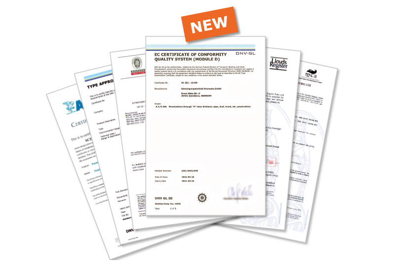 certificates New 2016